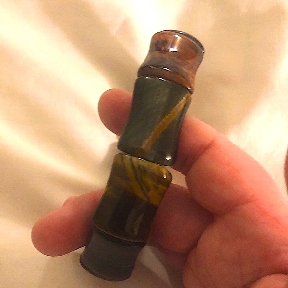 South African Large tiger eye natural stone stretch bracelet - Picture 2 of 4